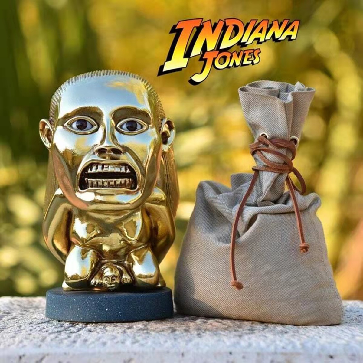 Resin Art India - Hot Sale Ndiana Jones Ldol Golden