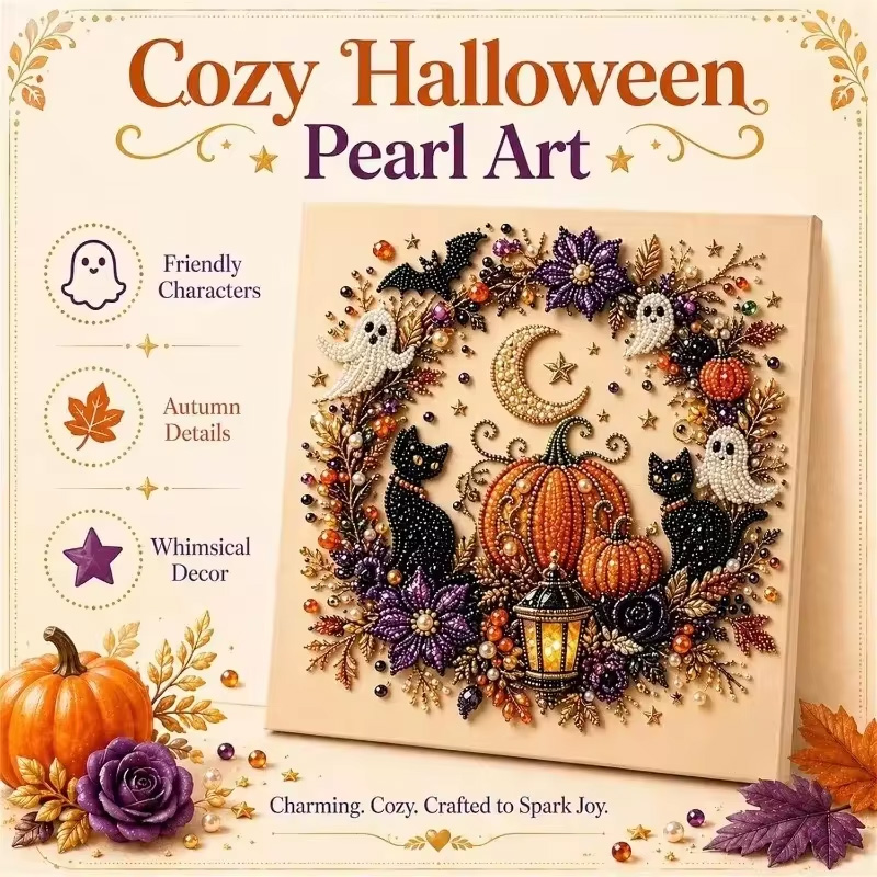 @Halloween Ghost Pearl Art Kit - огляд і ціна Resin Art Kit For Beginners