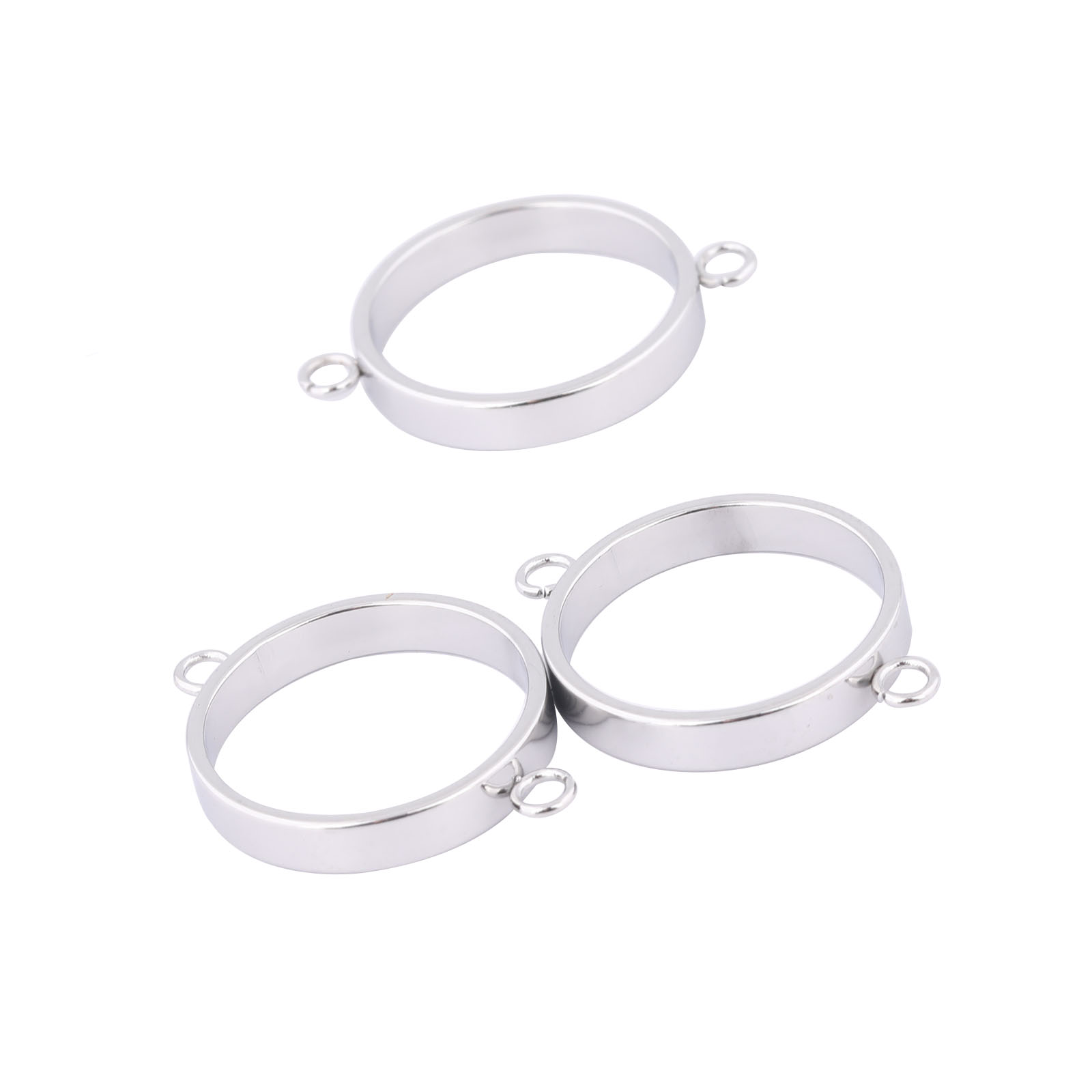 10pcs Stainless Steel 14mm Ope - огляд і ціна Resin Art Pendant