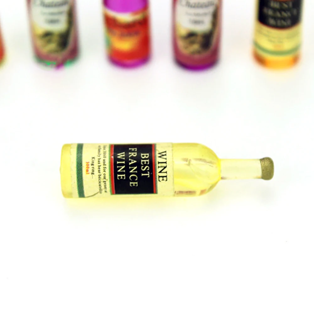 6Pcs 1/12 Dollhouse Miniature  - огляд і ціна Resin Art Bottle