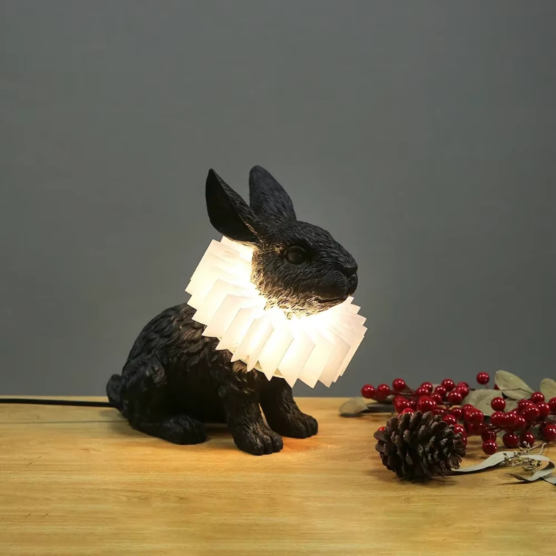 Rabbit table lamp Cute Resin a - огляд і ціна Resin Art On Floor