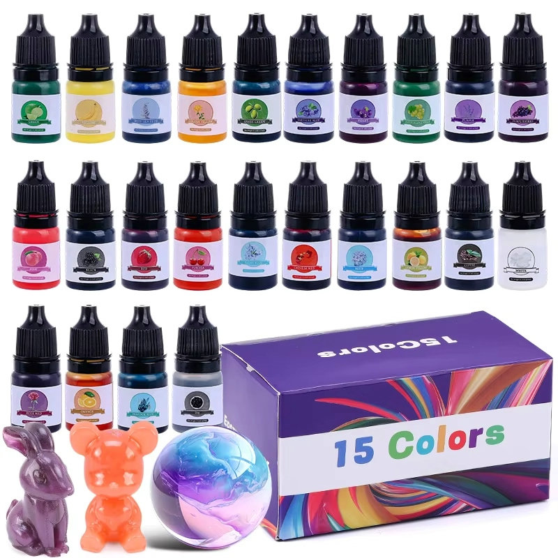 Epoxy Resin Color Pigment 24 V - огляд і ціна Resin Art Liquid