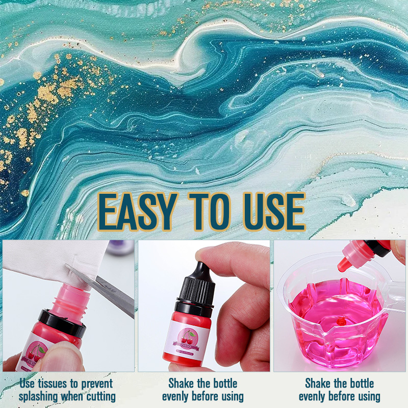 Epoxy Resin Color Pigment 24 V - огляд і ціна Resin Art Liquid