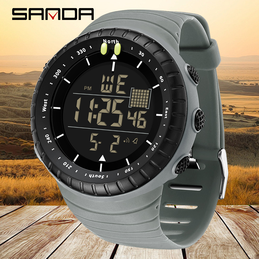 SANDA New 6256 Men's Electroni - огляд і ціна Resin Art Underwater