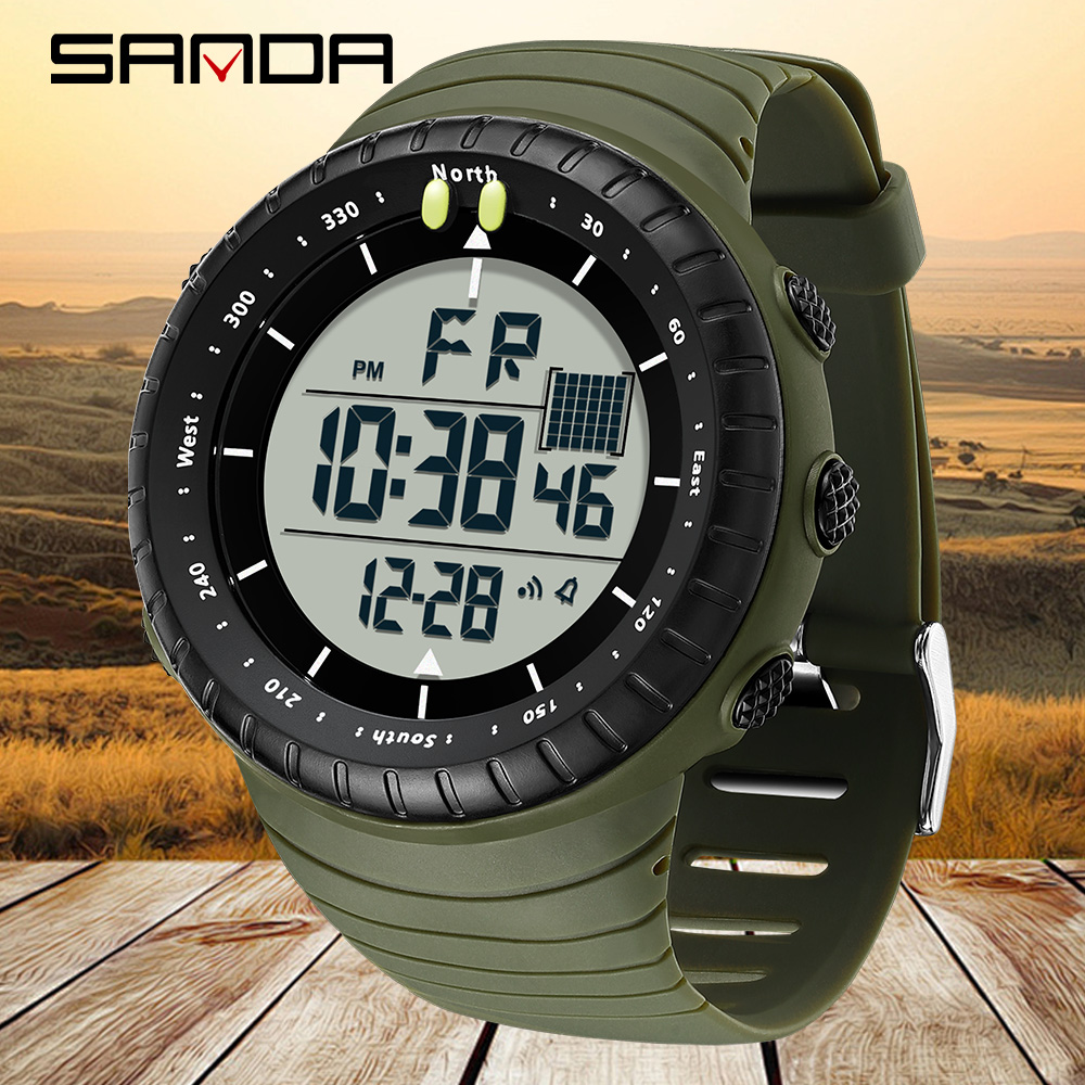 SANDA New 6256 Men's Electroni - огляд і ціна Resin Art Underwater