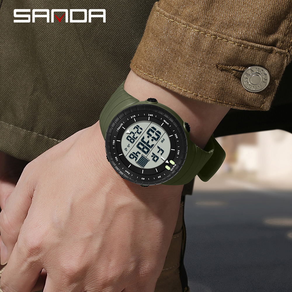 SANDA New 6256 Men's Electroni - огляд і ціна Resin Art Underwater