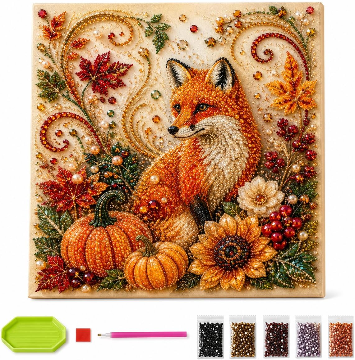 Autumn Diamond Pearl Painting  - огляд і ціна Resin Art Kit For Beginners