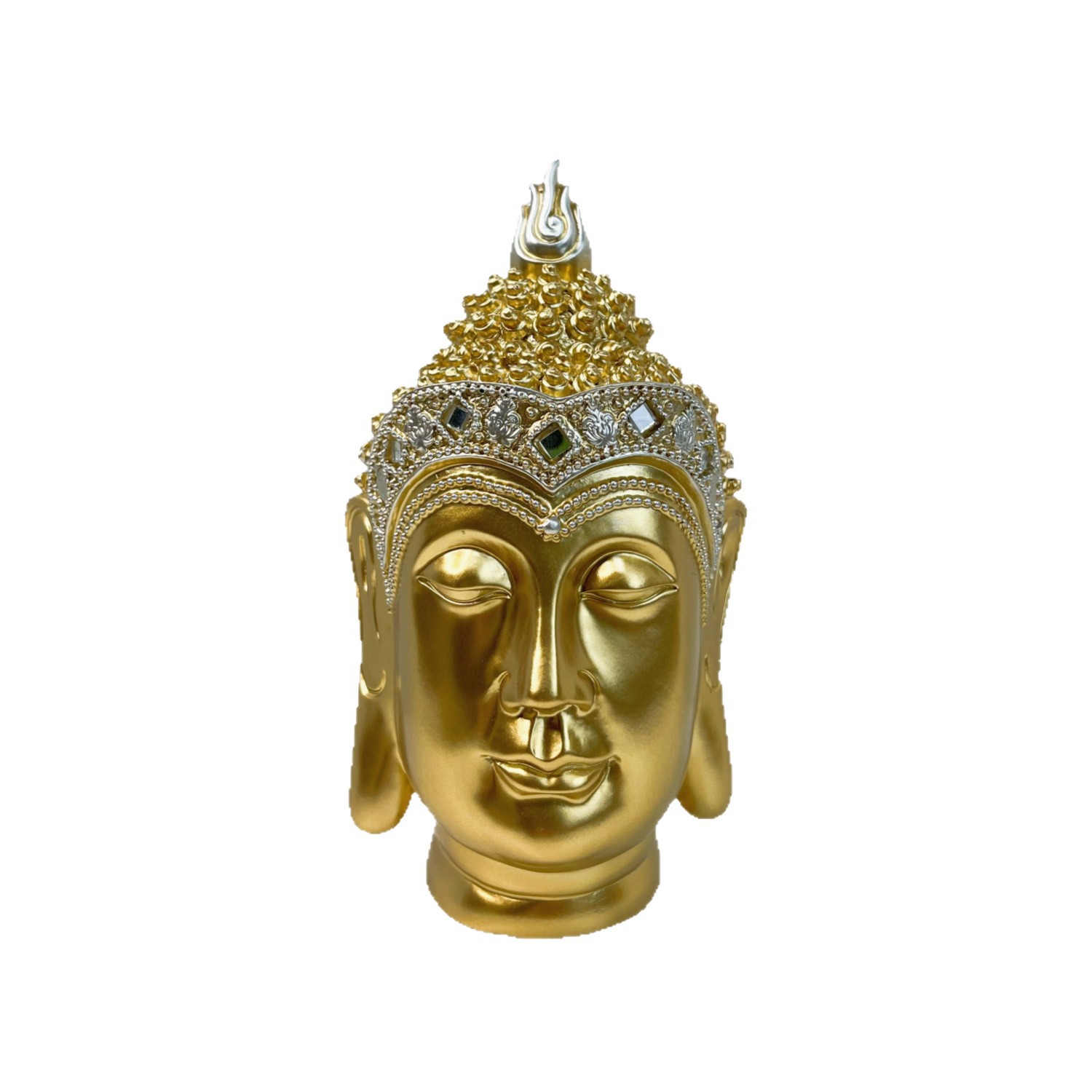 Sakyamuni Buddha Head Statue T - огляд і ціна Resin Art India