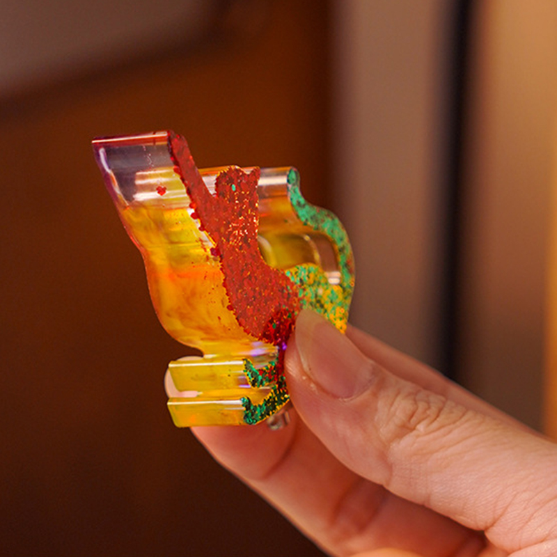 DIY Cat Shape Keychain Pendant - огляд і ціна Resin Art Stone