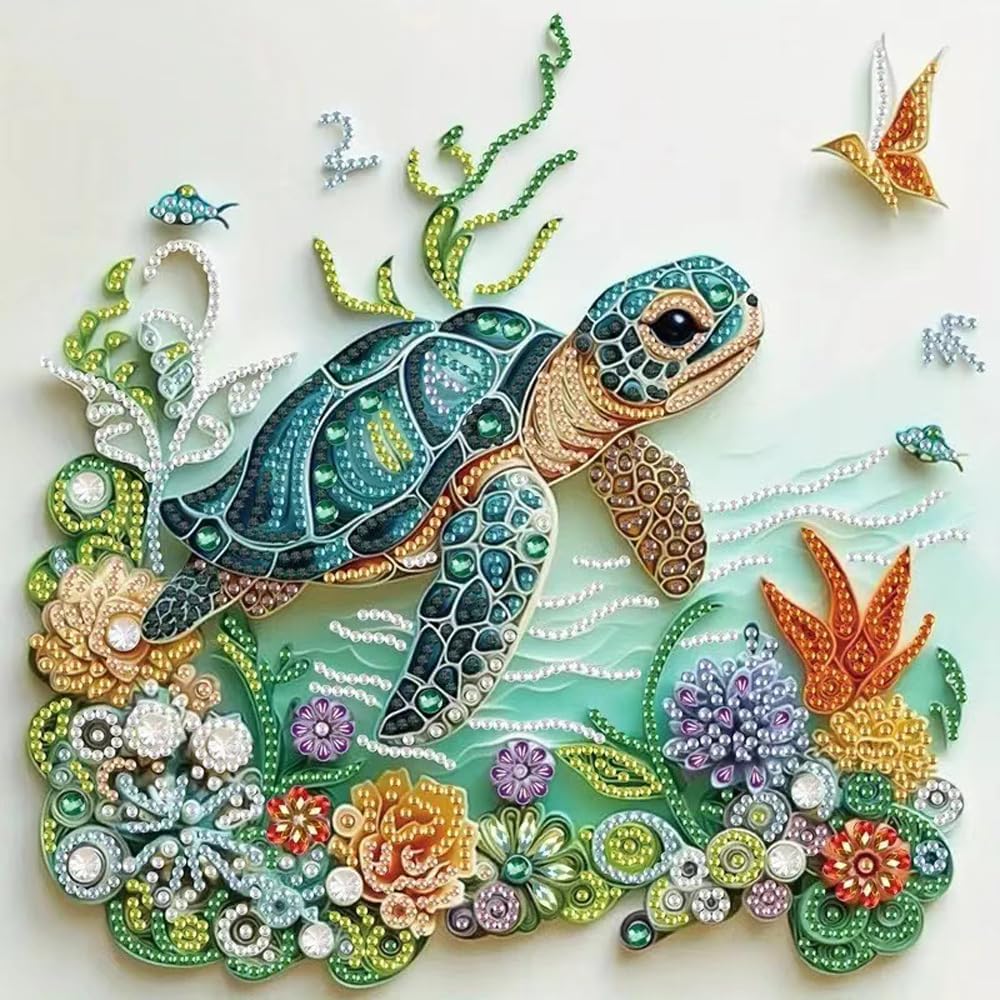 Sea Turtle Animal Diamond Pain - огляд і ціна Resin Art Kit For Beginners
