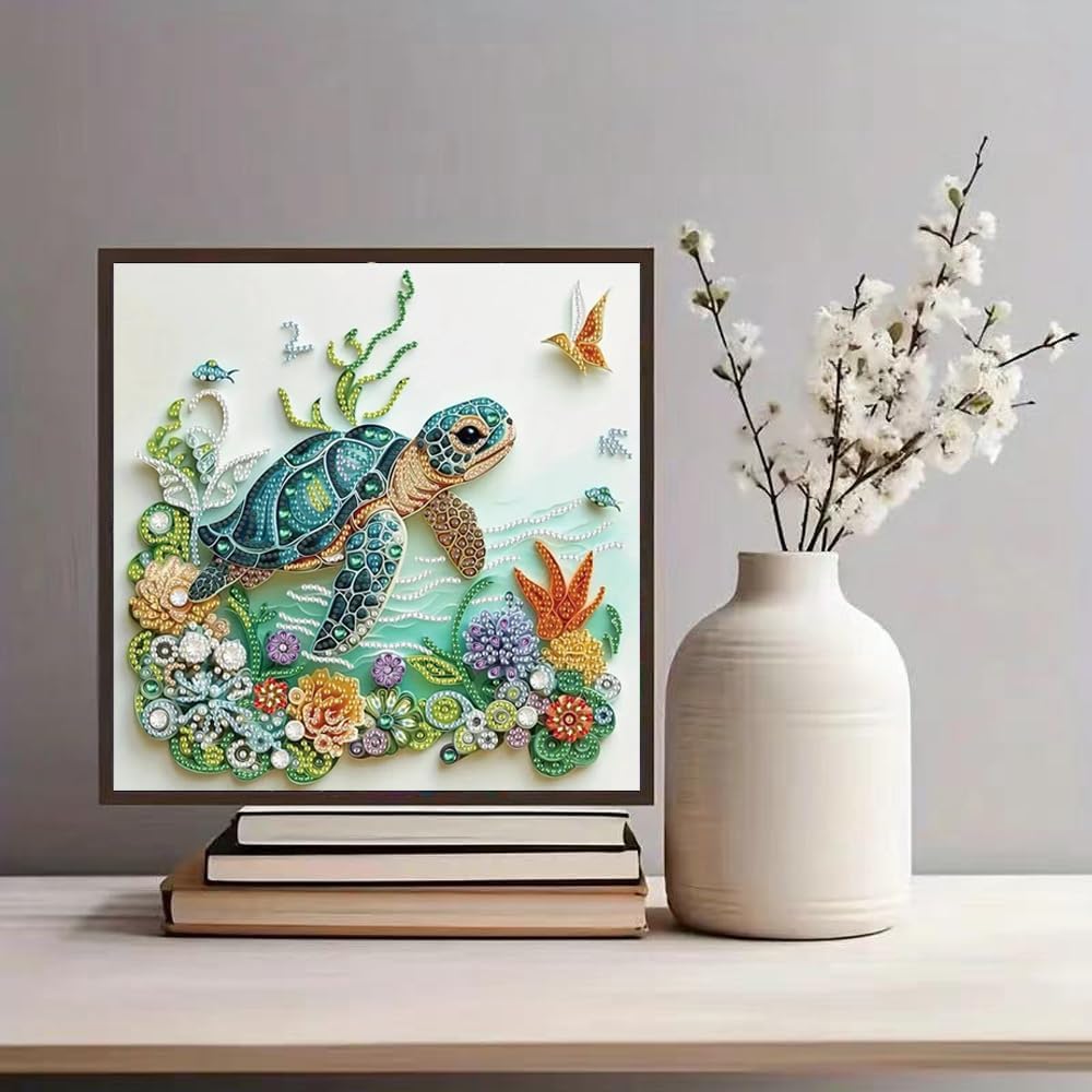 Sea Turtle Animal Diamond Pain - огляд і ціна Resin Art Kit For Beginners