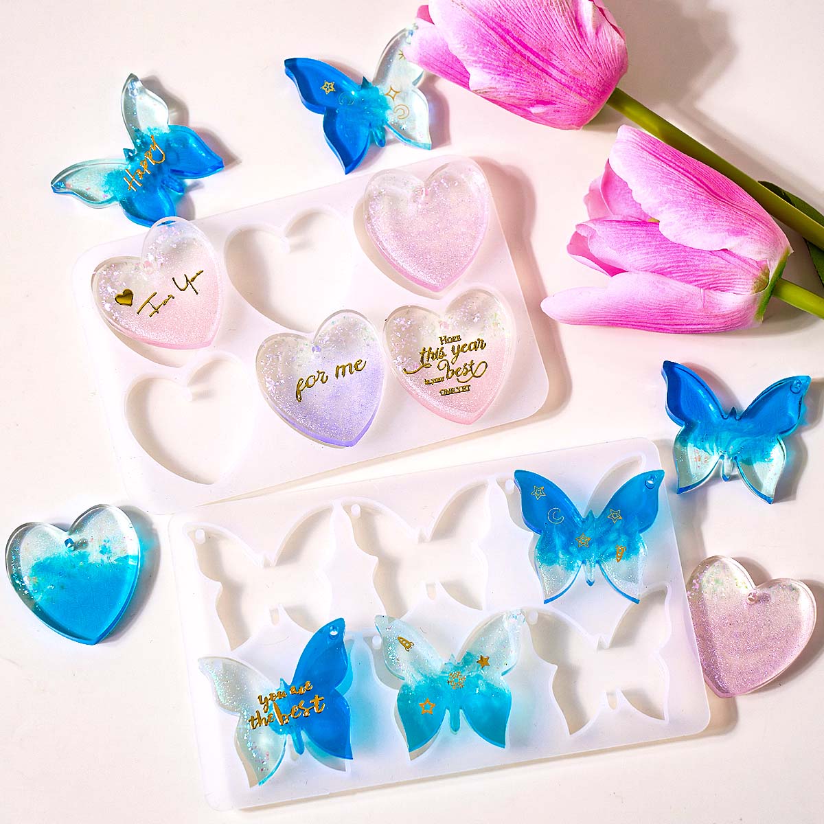 Six-hole with Holes Earring Si - огляд і ціна Resin Art Liquid