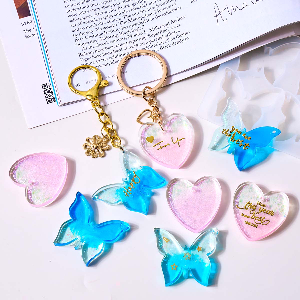 Six-hole with Holes Earring Si - огляд і ціна Resin Art Liquid