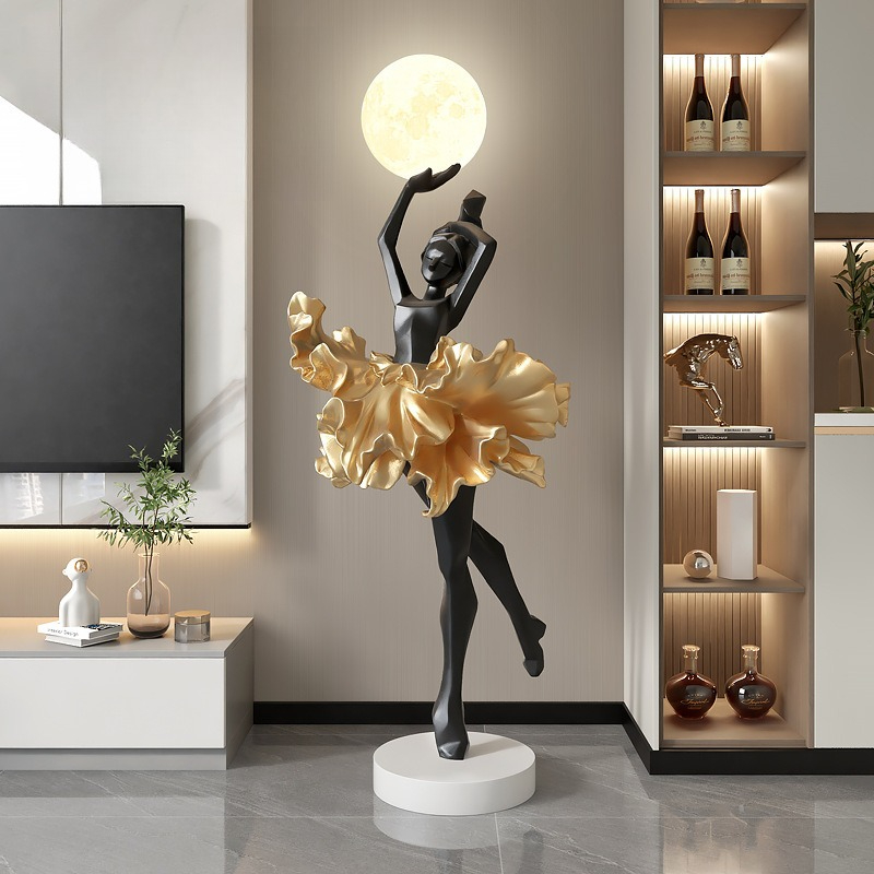 Girl Art Ornament Italian Abst - огляд і ціна Resin Art On Floor