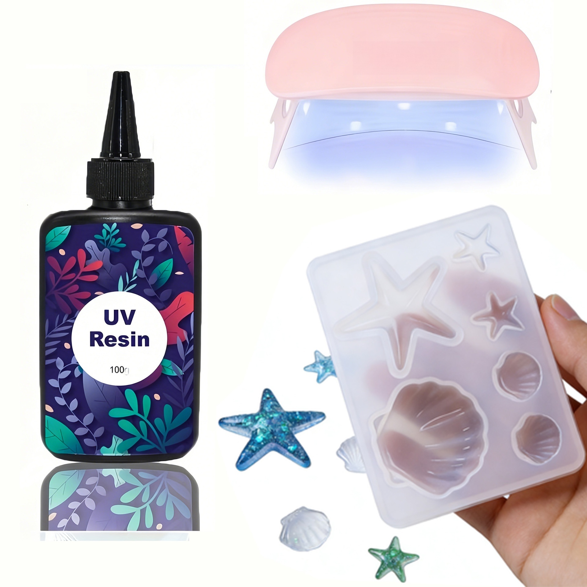 DIY Ocean Theme Crystal Epoxy  - огляд і ціна Resin Art Liquid