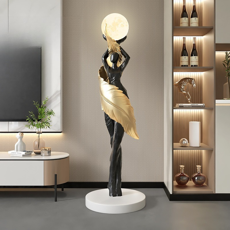 Large Entrance Floor Lamps Gif - огляд і ціна Resin Art On Floor
