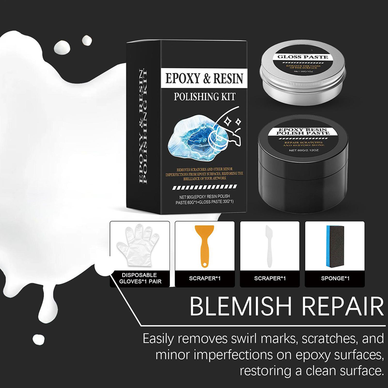 Epoxy Resin Polishing Kit - Cr - огляд і ціна Resin Art Kit For Beginners