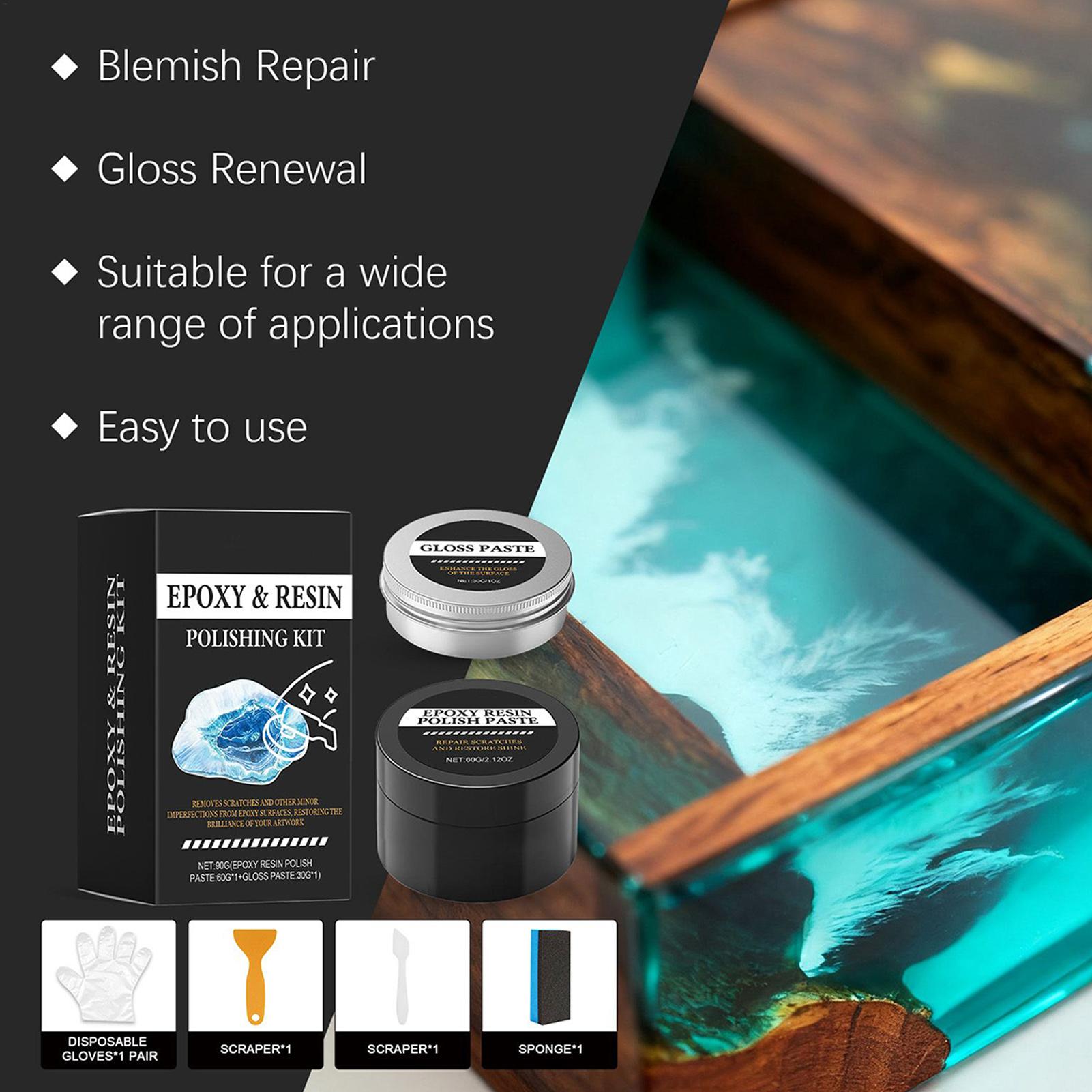 Epoxy Resin Polishing Kit - Cr - огляд і ціна Resin Art Kit For Beginners