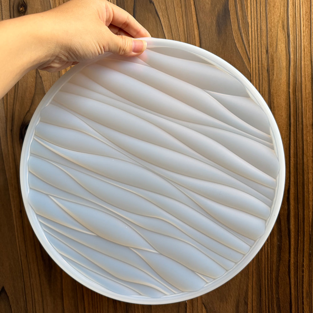 Large Round Tray Silicone Mold - огляд і ціна Resin Art Liquid