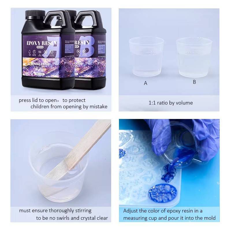 Easy Mix 1:1 Epoxy Resin Kit C - огляд і ціна Resin Art Liquid