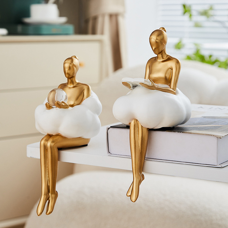 Ballet Girl Cloud Abstract Art - огляд і ціна Resin Art Aesthetic