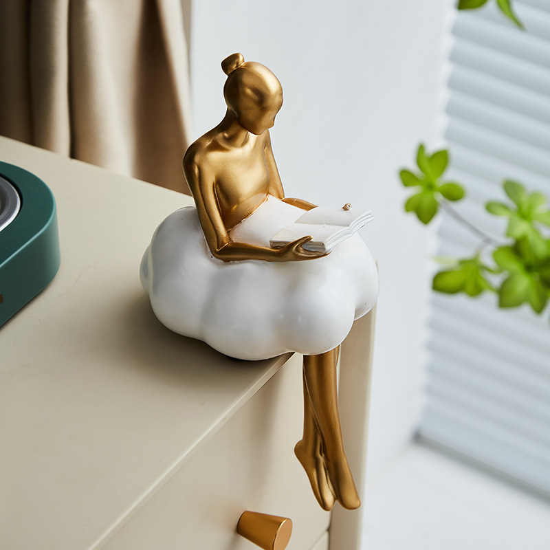 Ballet Girl Cloud Abstract Art - огляд і ціна Resin Art Aesthetic