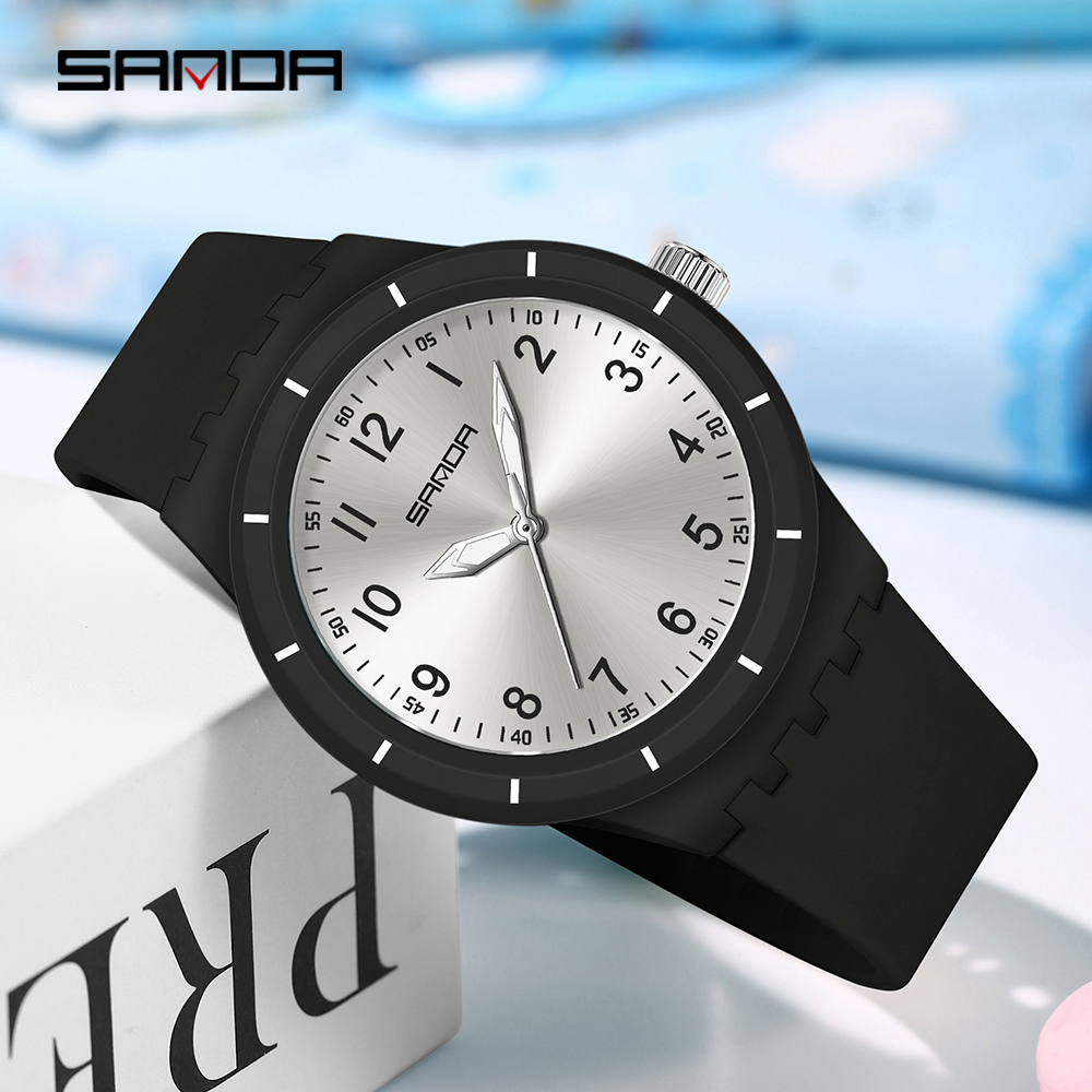 SANDA 9075 New Student quartz  - огляд і ціна Resin Art Underwater