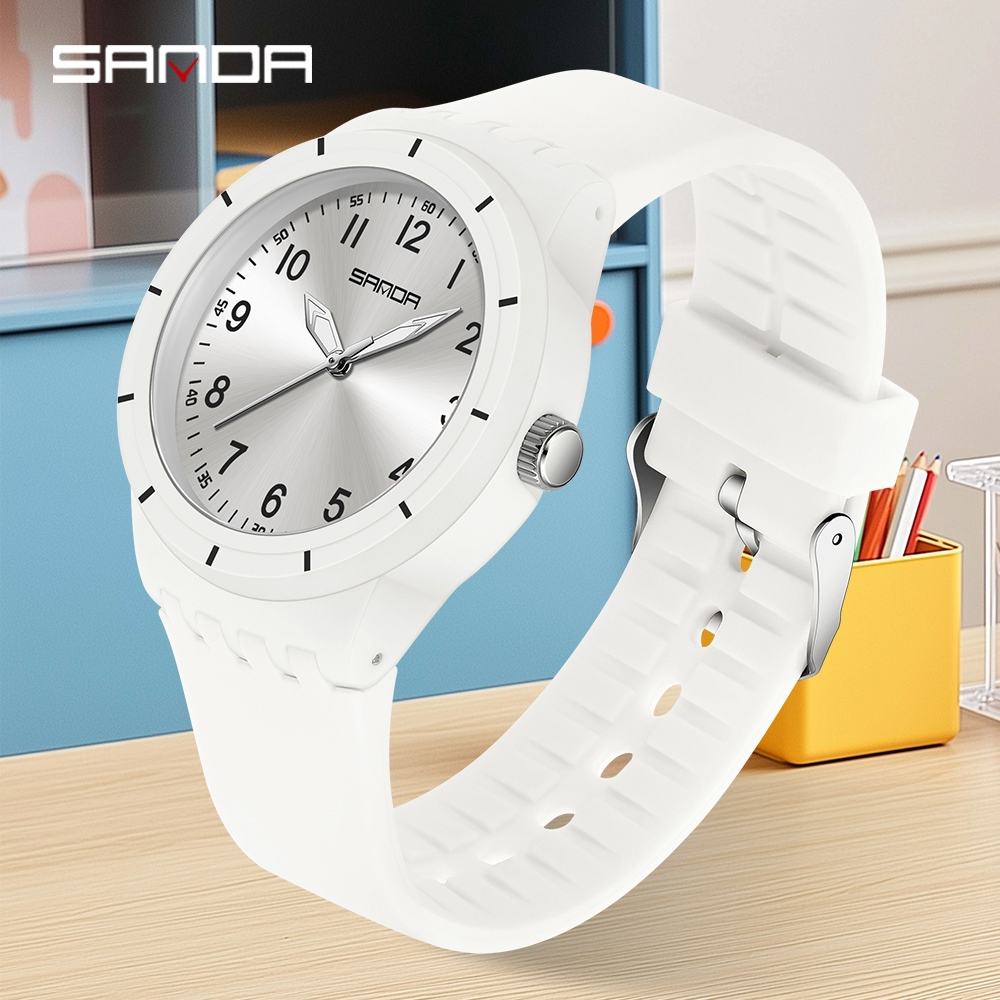SANDA 9075 New Student quartz  - огляд і ціна Resin Art Underwater