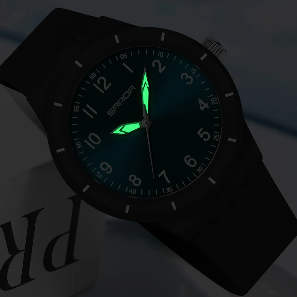 SANDA 9075 New Student quartz  - огляд і ціна Resin Art Underwater