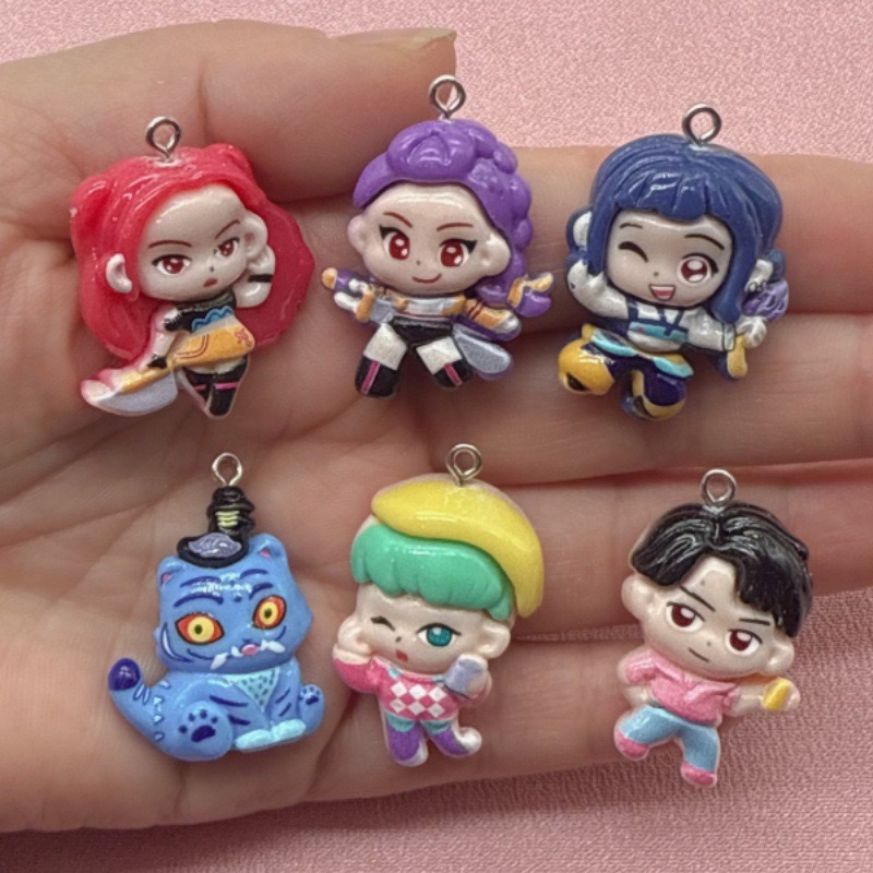 10pcs resin cartoon pendant, D - огляд і ціна Resin Art Pendant