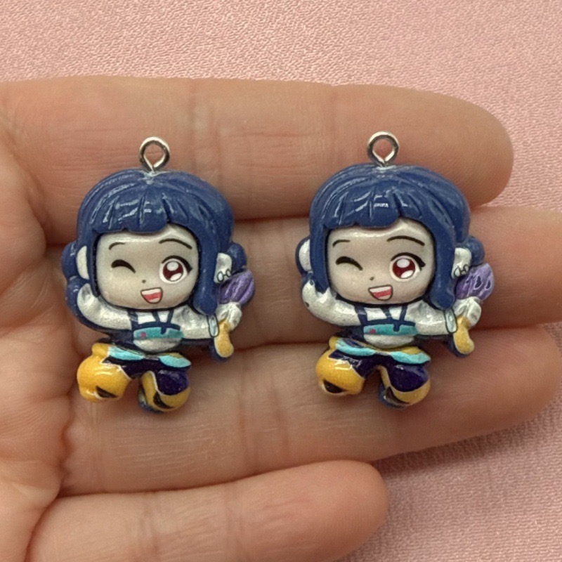 10pcs resin cartoon pendant, D - огляд і ціна Resin Art Pendant