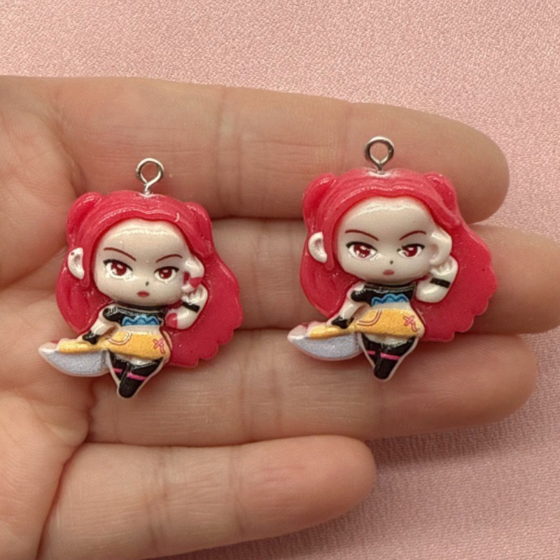 10pcs resin cartoon pendant, D - огляд і ціна Resin Art Pendant