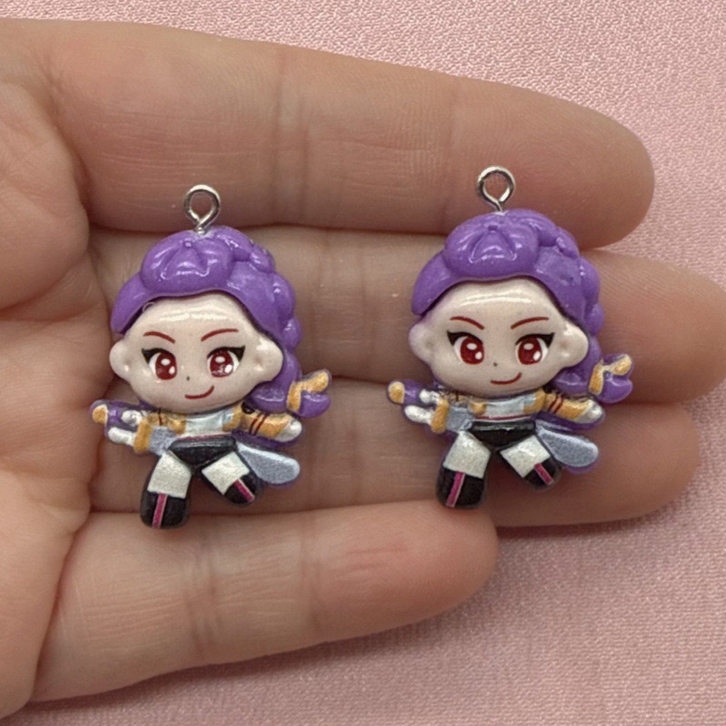 10pcs resin cartoon pendant, D - огляд і ціна Resin Art Pendant