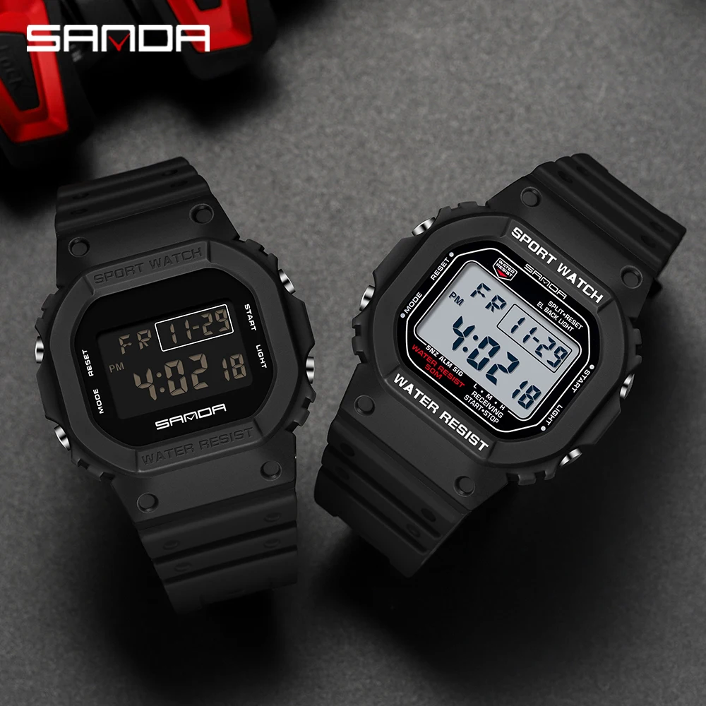 SANDA 2107 Children Watch Men  - огляд і ціна Resin Art Underwater