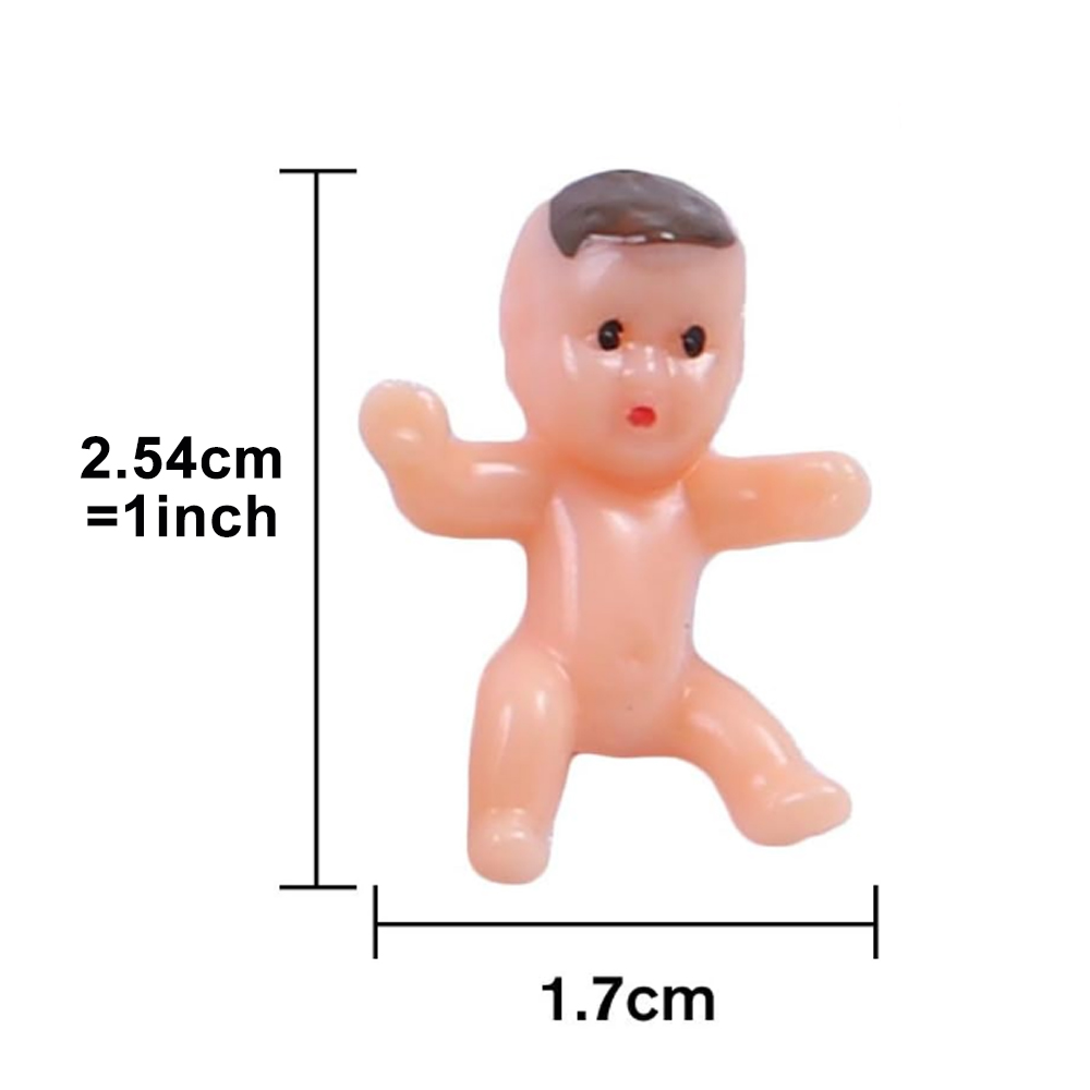 30/60/100Pcs Mini Plastic Babi - огляд і ціна Resin Art Bottle