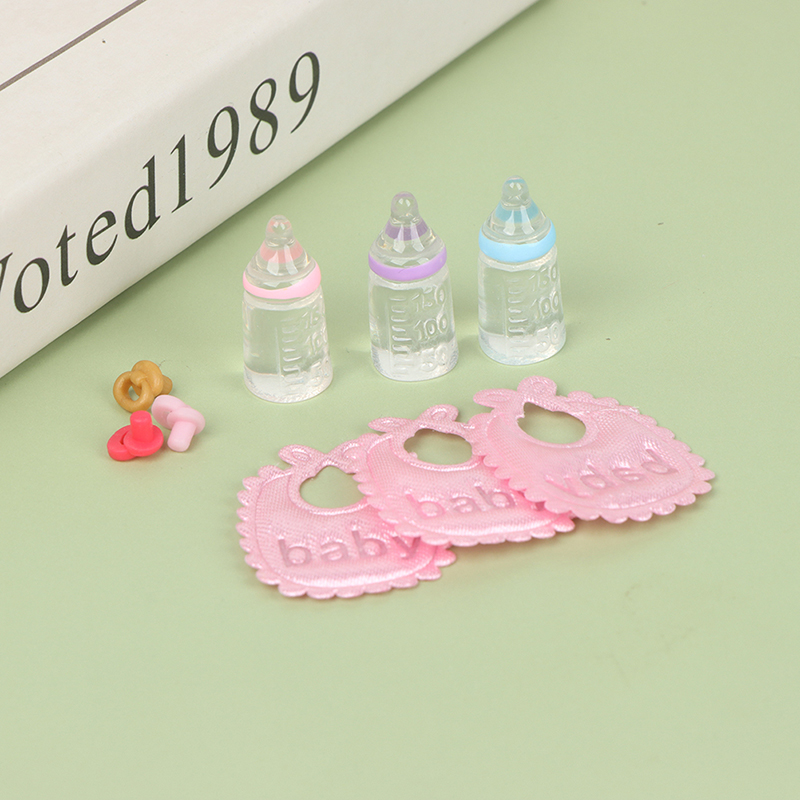 3PCS 1:12 Dolls House Miniatur - огляд і ціна Resin Art Bottle