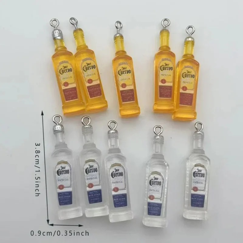 10Pcs/Lot Simulation Beer Bott - огляд і ціна Resin Art Bottle