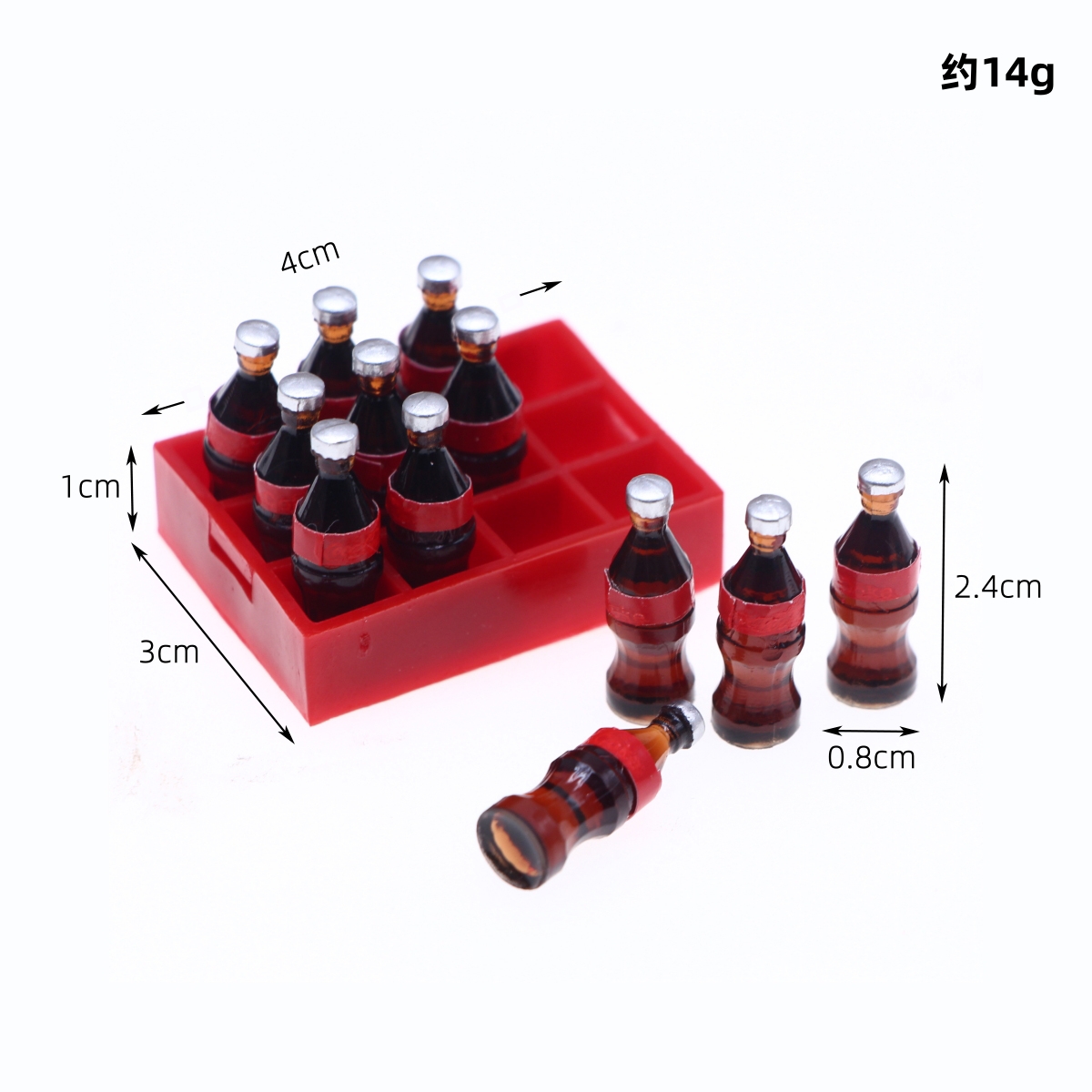 13Pcs/Set Dollhouse Miniature  - огляд і ціна Resin Art Bottle