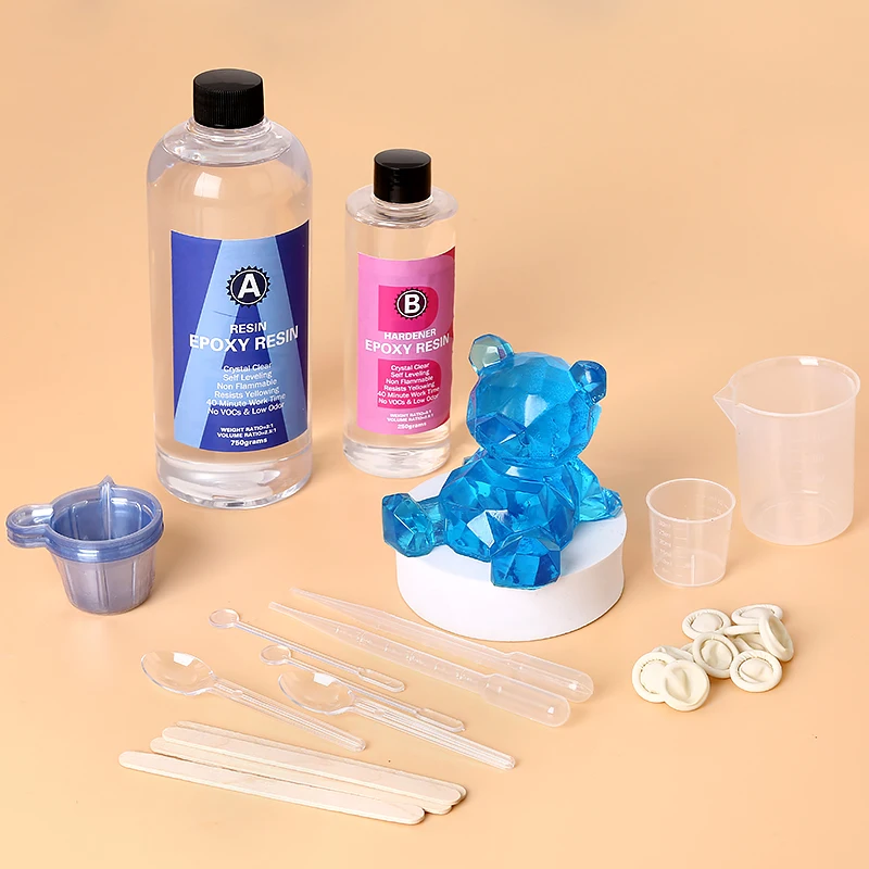 Epoxy Resin Kit Crystal Clear  - огляд і ціна Resin Art Stone