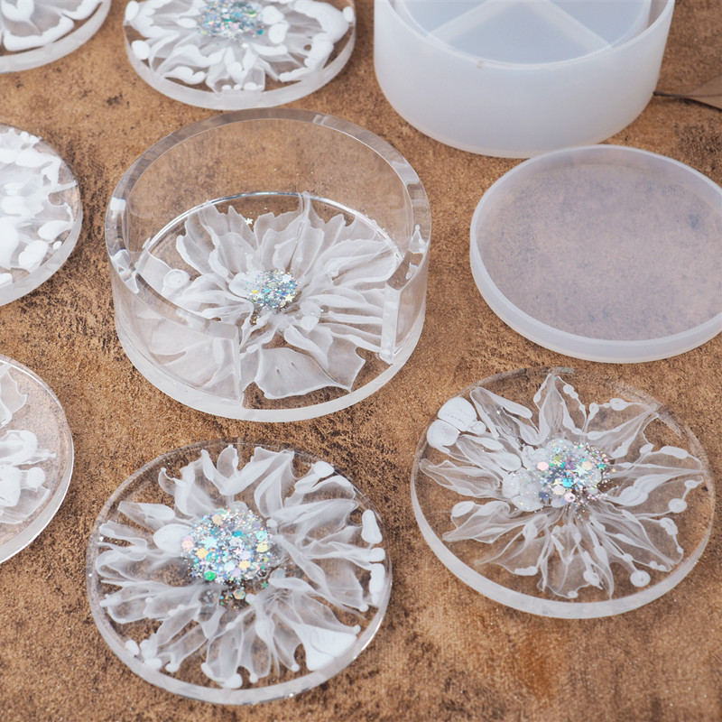 SNASAN Coaster Cup Mat Silicon - огляд і ціна Resin Art Liquid