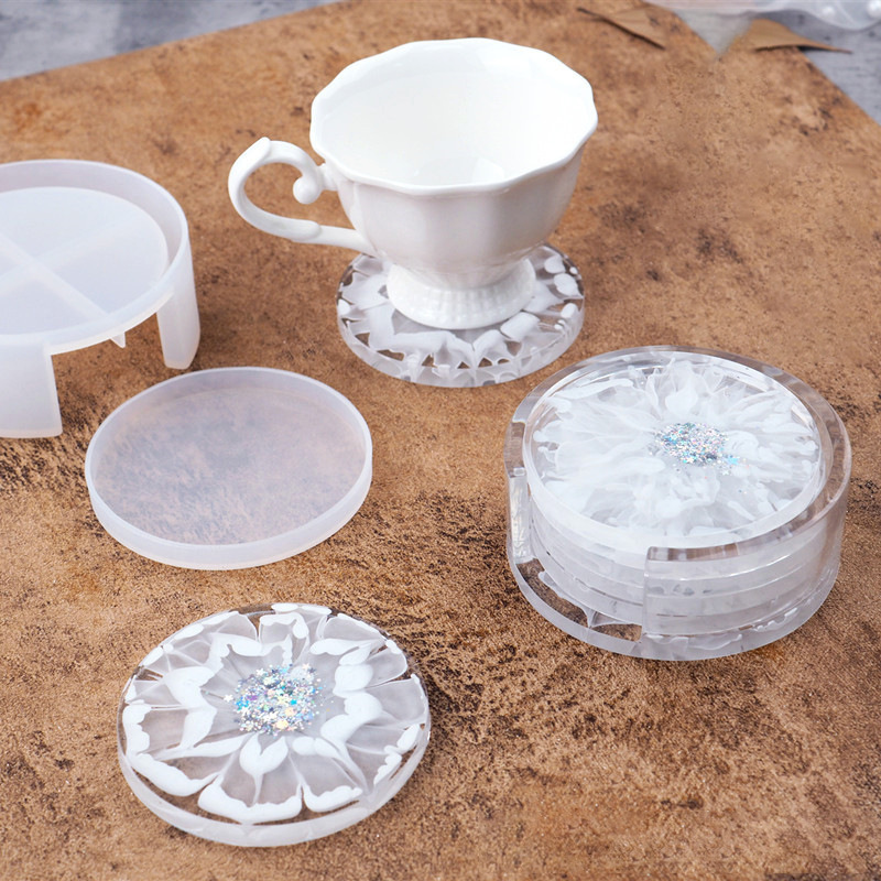 SNASAN Coaster Cup Mat Silicon - огляд і ціна Resin Art Liquid