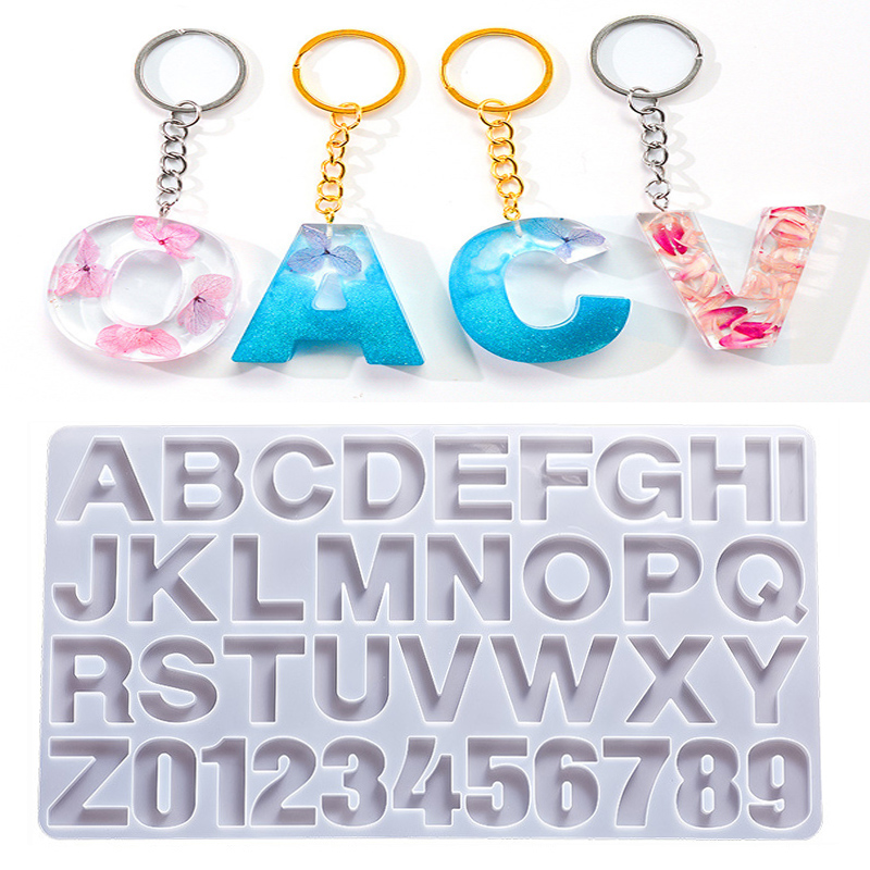 Alphabet Epoxy Resin Silicone  - огляд і ціна Resin Art Kit For Beginners