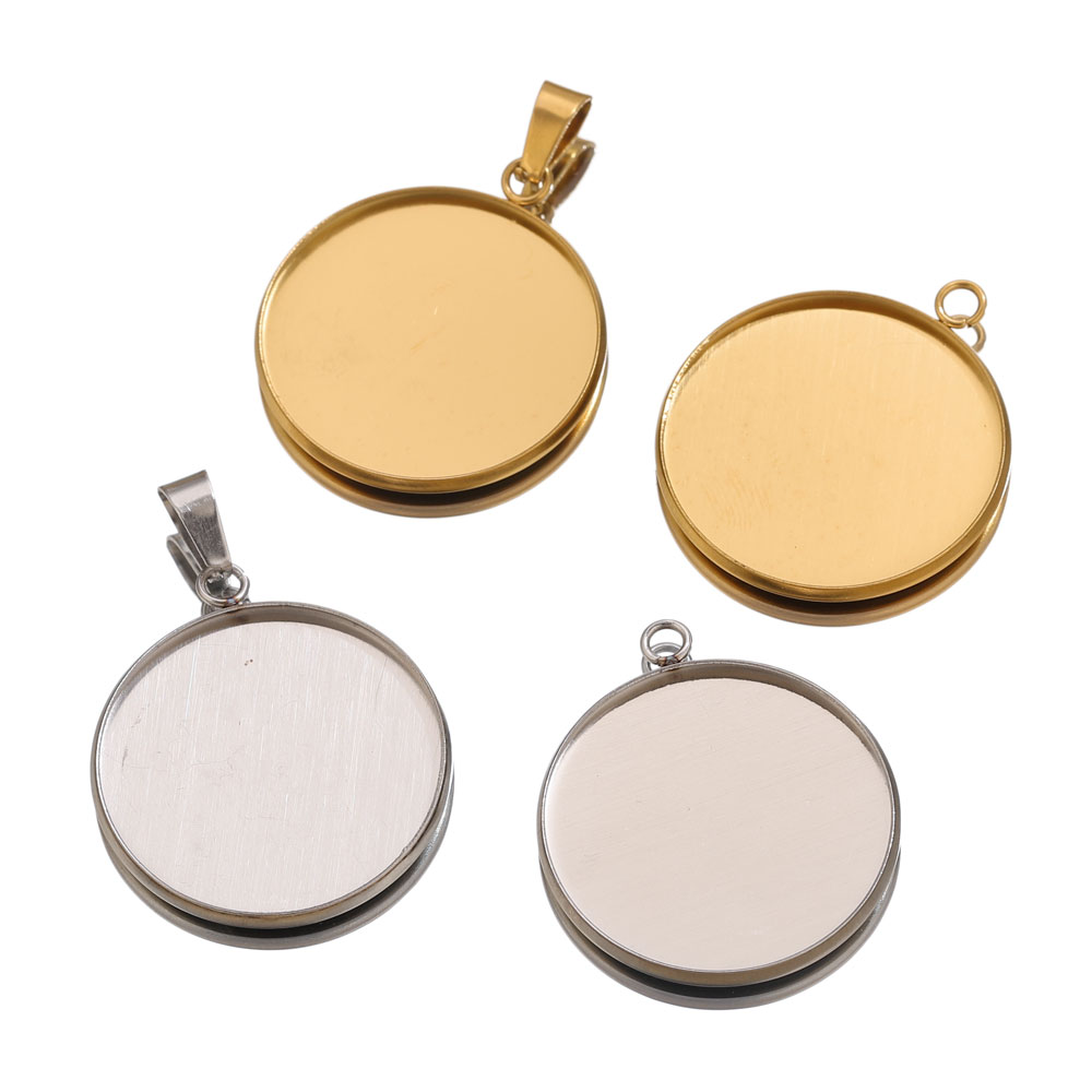 10pcs Stainless Steel Gold Pen - огляд і ціна Resin Art Pendant