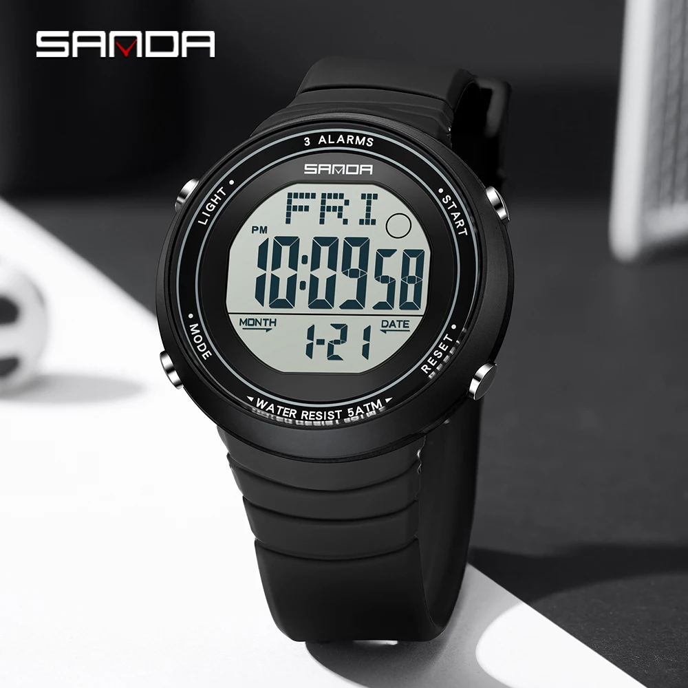 SANDA Digital Sport Watch for  - огляд і ціна Resin Art Underwater