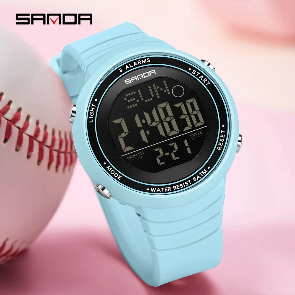 SANDA Digital Sport Watch for  - огляд і ціна Resin Art Underwater