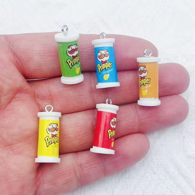 10pcs Simulation 3D Bucket Pot - огляд і ціна Resin Art Pendant