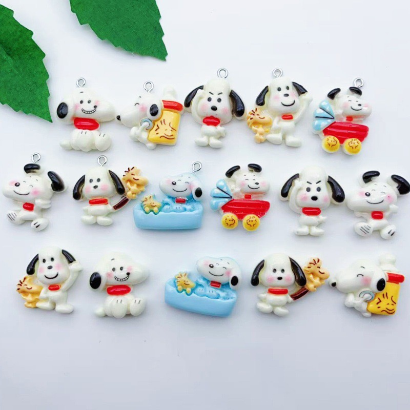 12pcs resin cartoon dog pendan - огляд і ціна Resin Art Pendant
