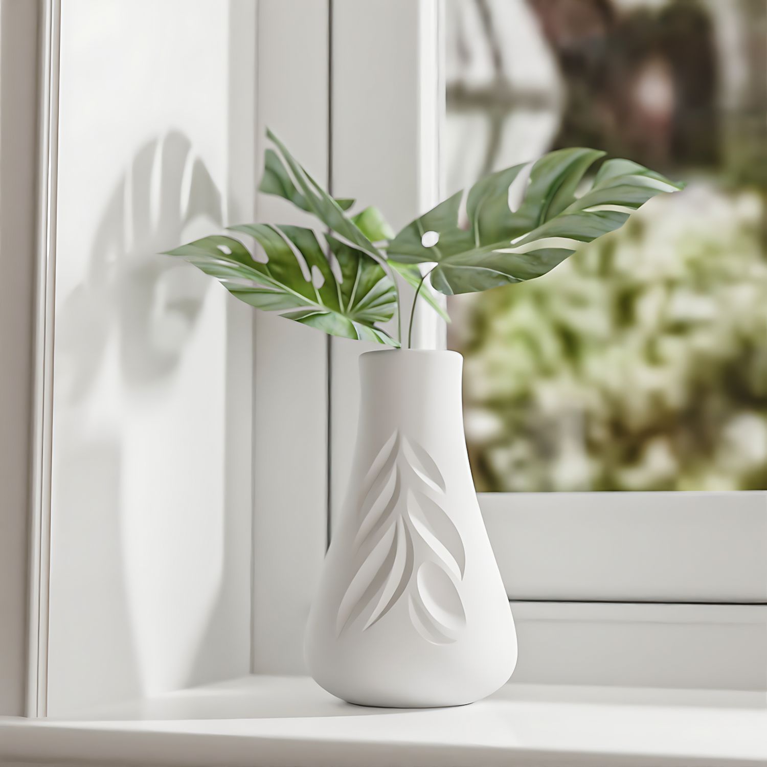 Leaf Texture Vase Silicone Mol - огляд і ціна Resin Art Bottle
