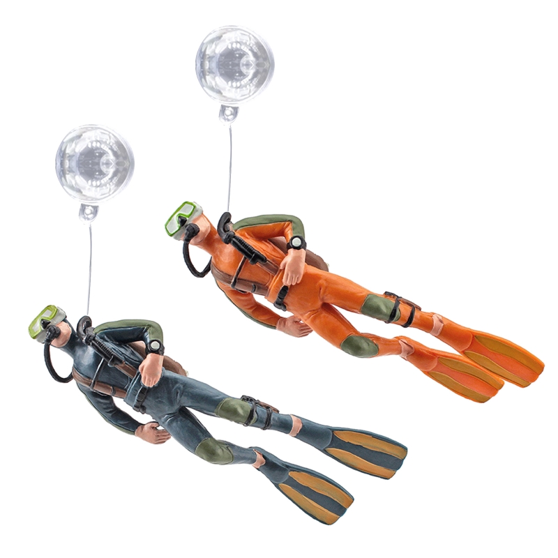 Aquarium Diver Decoration Floa - огляд і ціна Resin Art Underwater