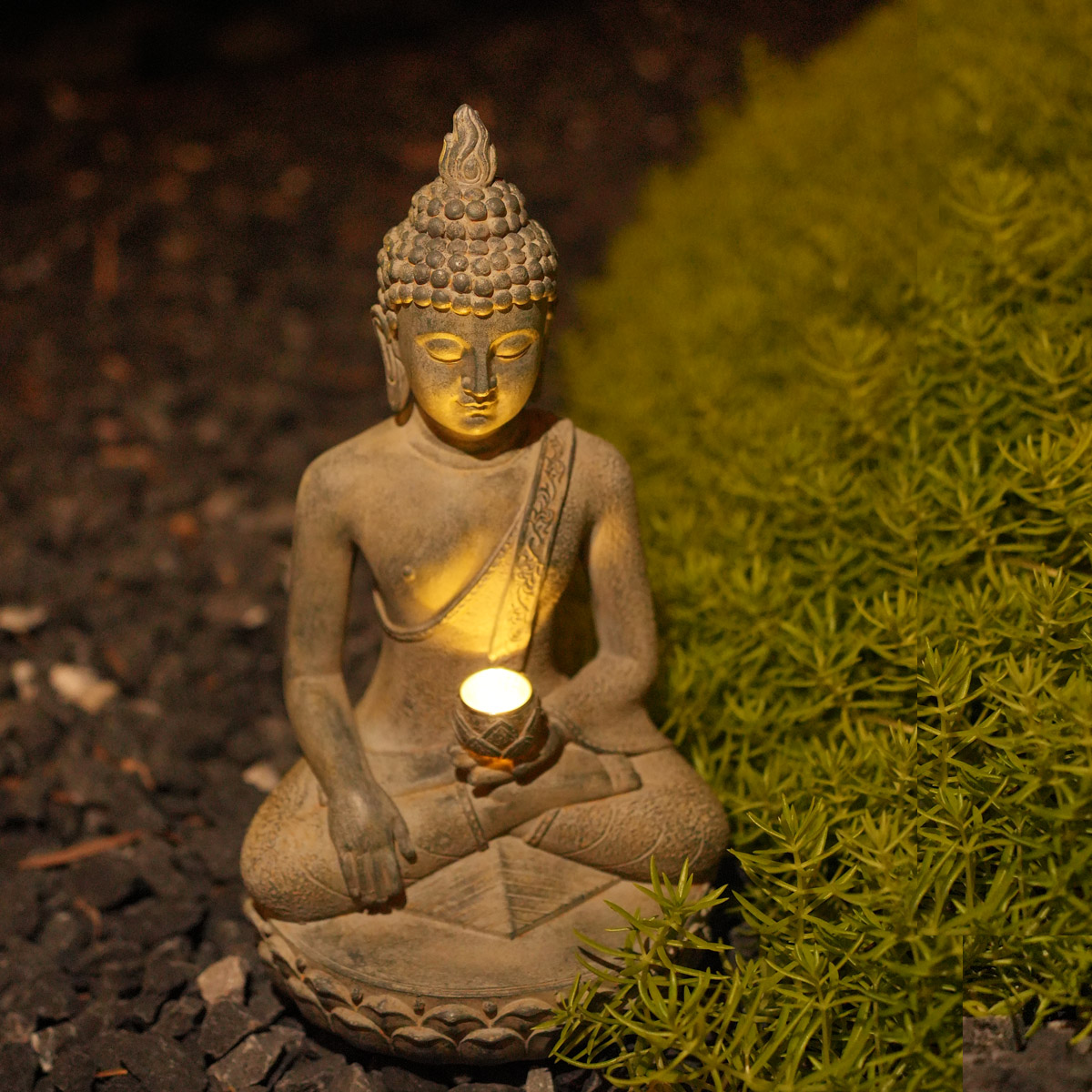 Zen-Inspired Solar-Powered Bud - огляд і ціна Resin Art India